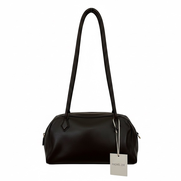Rachel Zoe Handbags - Rachel Zoe Chocolate Brown Barrel Bag RZ-8585 NWT